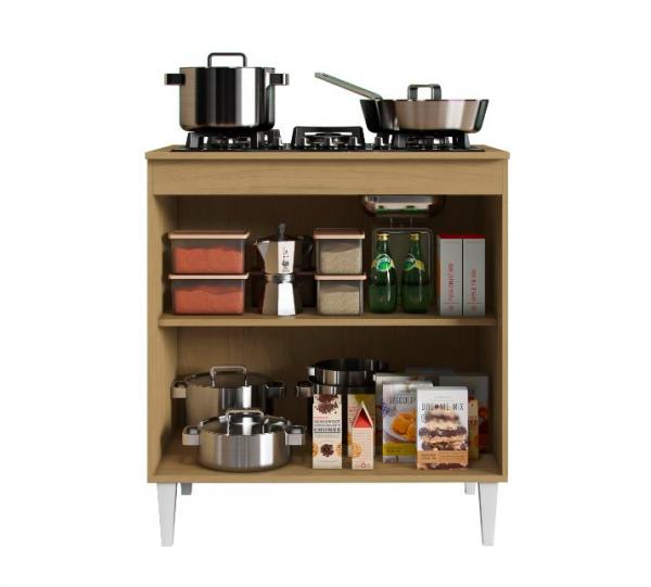 BALCAO ARAMOVEIS KELLY P/COOKTOP 2PT 0,80CM 2002403 - Imagem 3