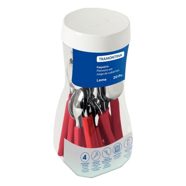 FAQUEIRO TRAMONTINA LEME POTE 20 PCS