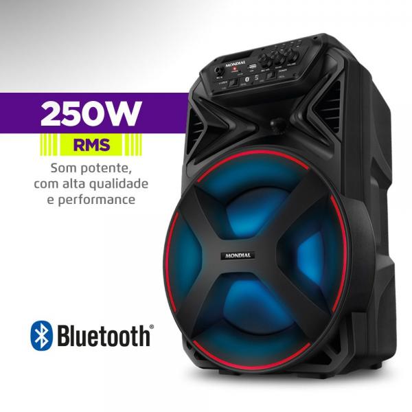 CAIXA DE SOM MONDIAL BLUETOOTH CM-250 - Imagem 2