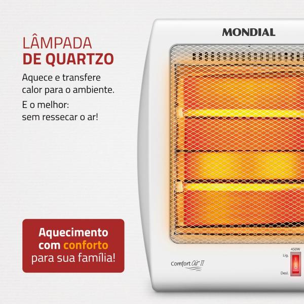 AQUECEDOR MONDIAL QUARTZO A-16 - Imagem 4
