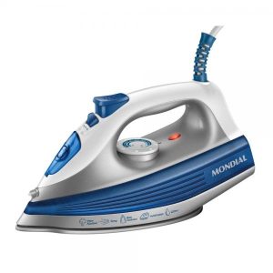 FERRO DE PASSAR A VAPOR MONDIAL FVN-01-BL BASE CERAM