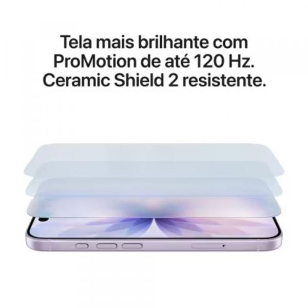 SMARTPHONE APPLE IPHONE 17 256GB S/CARREG E FONE 5G - Imagem 6