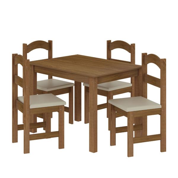 CONJ MESA ARAUNA PRIMAVERA 4CAD - Imagem 2