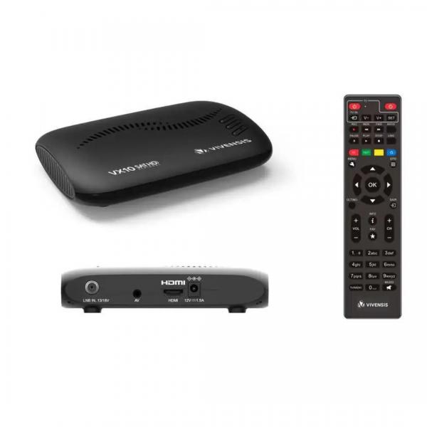 RECEPTOR VIVENSIS SAT HD DIGITAL BANDA KU VX10 - Imagem 3