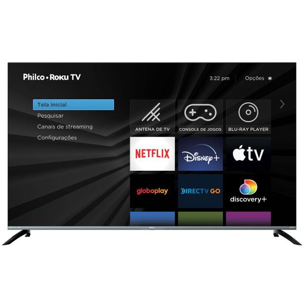 TV 58'' PHILCO SMART 4K UHD ROKU TV PTV58G7UR2CSBL - Imagem 5