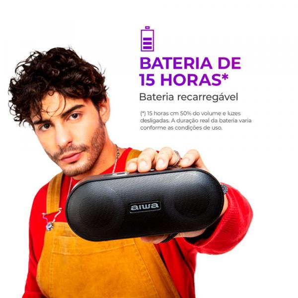 CAIXA DE SOM AIWA MINI SPEAKER AWSSP01 - Imagem 5
