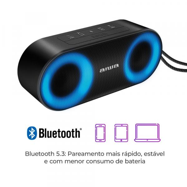 CAIXA DE SOM AIWA MINI SPEAKER AWSSP01 - Imagem 8