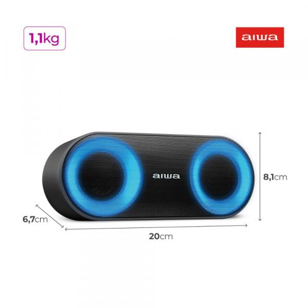CAIXA DE SOM AIWA MINI SPEAKER AWSSP01 - Imagem 9