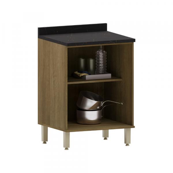 BALCAO LUCIANE ISIS 60CM 2PT C/TP - Imagem 2
