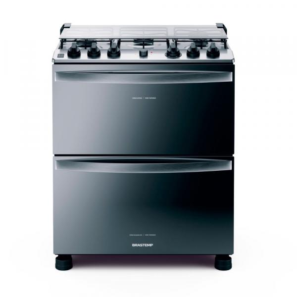 FOGAO BRASTEMP 5BCS DUPLO FORNO BFD5NCR
