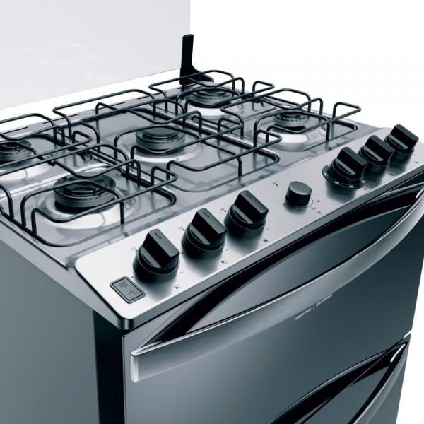 FOGAO BRASTEMP 5BCS DUPLO FORNO BFD5NCR - Imagem 5