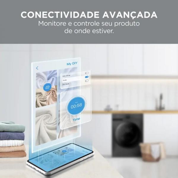 LAVA E SECA MIDEA 11KG MF201D110WB/GK - Imagem 5