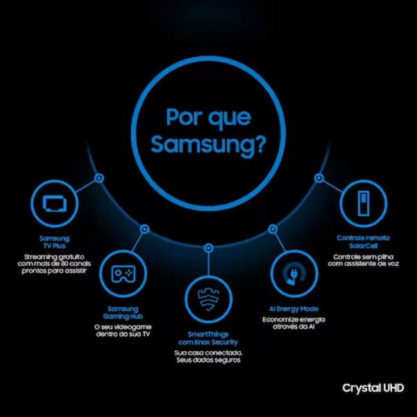 TV 98" SAMSUNG SMART UHD 4K UN98DU9000GXZD GAMING - Imagem 5