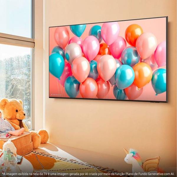 TV 75" SAMSUNG SMART VISION IA QLED ULTRA 4K GAMING QN75Q7FAA - Imagem 5