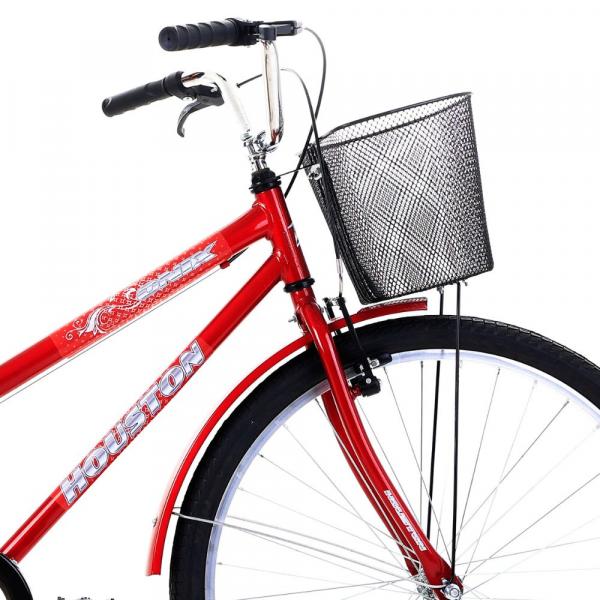 BICICLETA HOUSTON ARO 26 ONIX C/CESTA - Imagem 3