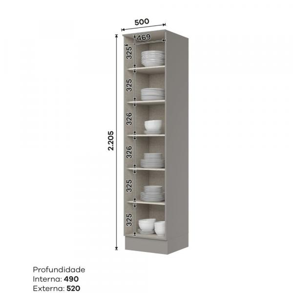 PANELEIRO HENN AMERICANA 50CM 1PT - Imagem 3