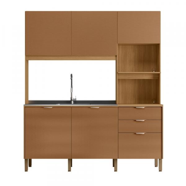 COZINHA KITS PARANA VIVA 6PT 2 GAV S/TP - Imagem 2