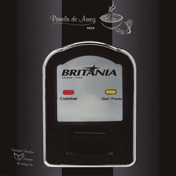 PANELA ELETRICA ARROZ BRITANIA PA1/PA5 5X - Imagem 2