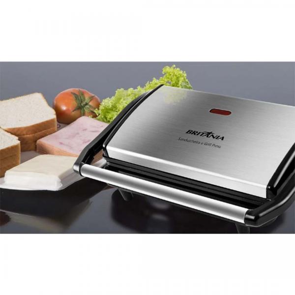 GRILL BRITANIA PRESS BGR27I - Imagem 6
