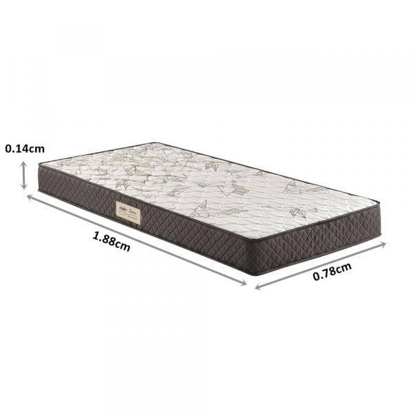 COLCHAO ECOFLEX ECOLINE D-23 0,78X1,88X0,14 - Imagem 4
