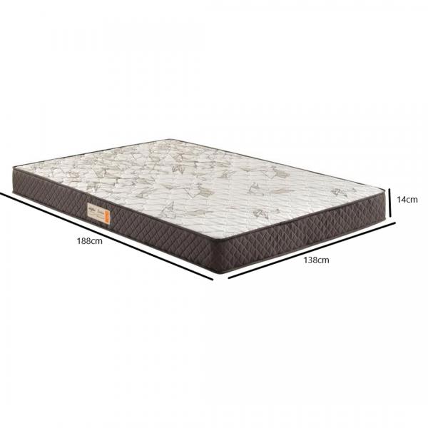 COLCHAO ECOFLEX ECOLINE D-23 1,38X1,88X0,14 - Imagem 4