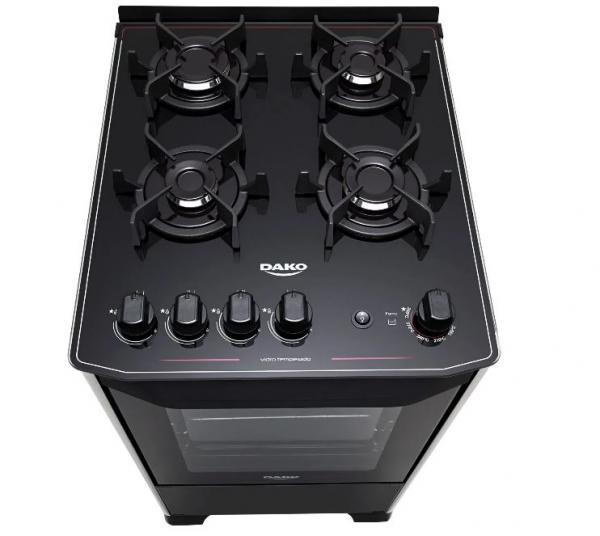 FOGAO DAKO 4BCS MAGISTER MESA VIDRO - Imagem 5