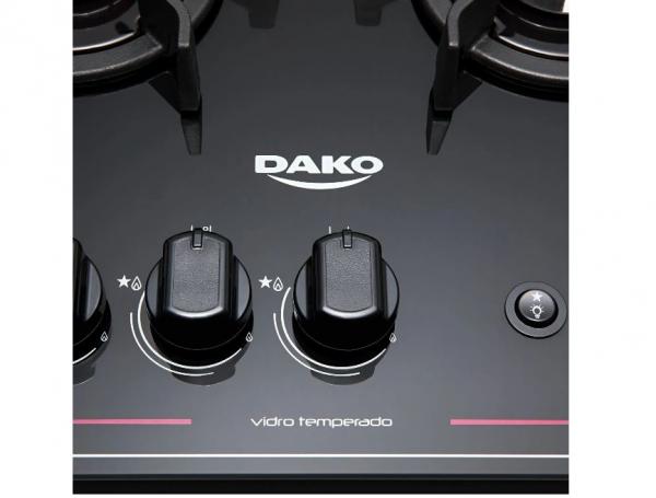 FOGAO DAKO 4BCS MAGISTER MESA VIDRO - Imagem 8