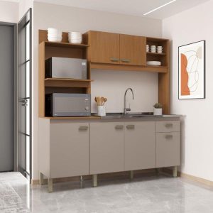 KIT COZINHA INDEKES SEVILHA 6PTS S/TP