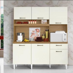 KIT COZINHA ARAMOVEIS SIENA 6PTS C/TP