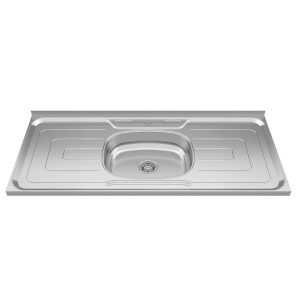 BACIA INOX DURANOX CUBA CENTRAL 1,20X0,53