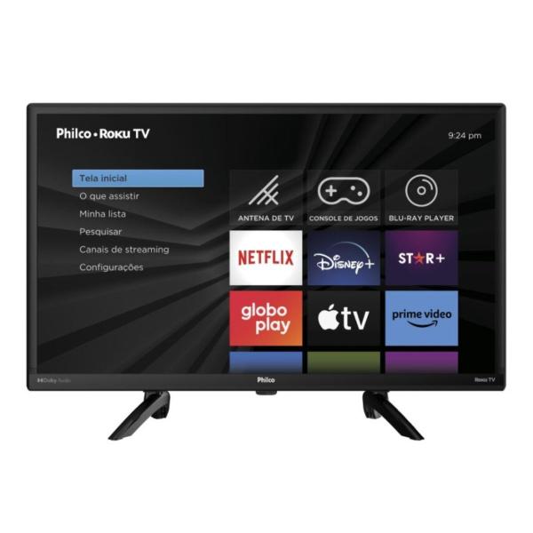 TV 24" PHILCO SMART ROKU LED PTV24G5YR2CP - Imagem 2