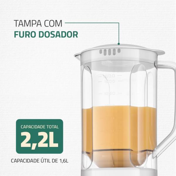 LIQUIDIFICADOR MONDIAL L-97-W - Imagem 4