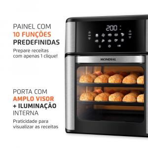 FRITADEIRA MONDIAL AIR FRYER OVEN 12L AFON - Imagem 20