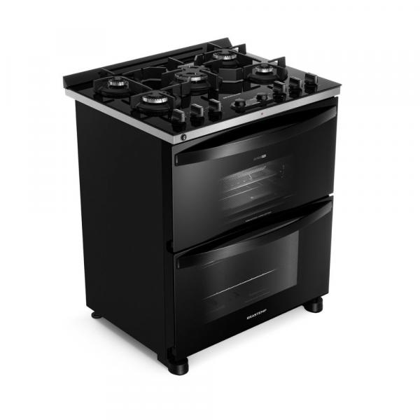 FOGAO BRASTEMP 5BCS DUPLO FORNO C/AIR FRYER BFD5LAE - Imagem 2
