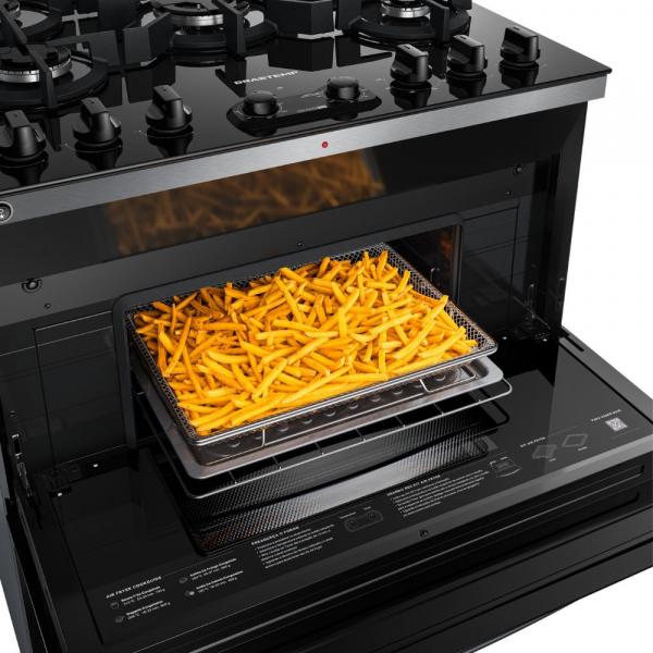 FOGAO BRASTEMP 5BCS DUPLO FORNO C/AIR FRYER BFD5LAE - Imagem 5