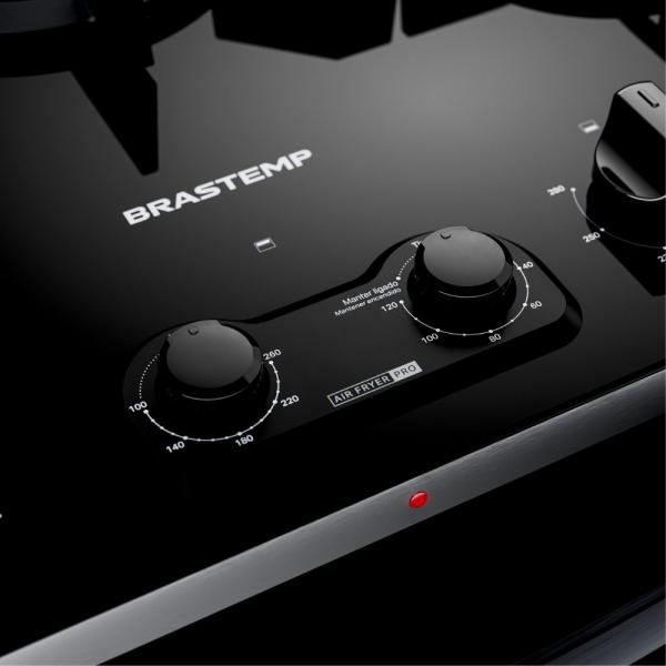 FOGAO BRASTEMP 5BCS DUPLO FORNO C/AIR FRYER BFD5LAE - Imagem 6
