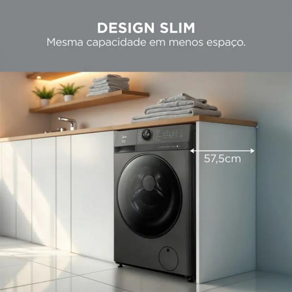 LAVA E SECA MIDEA 11KG MF201D110WB/GK - Imagem 6