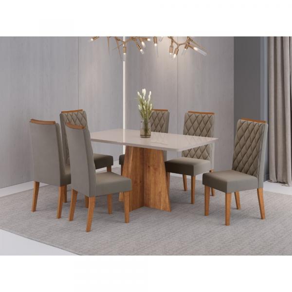 CONJ MESA VIERO LOS ANGELES 6CAD IZA 1,60X80 TP VD