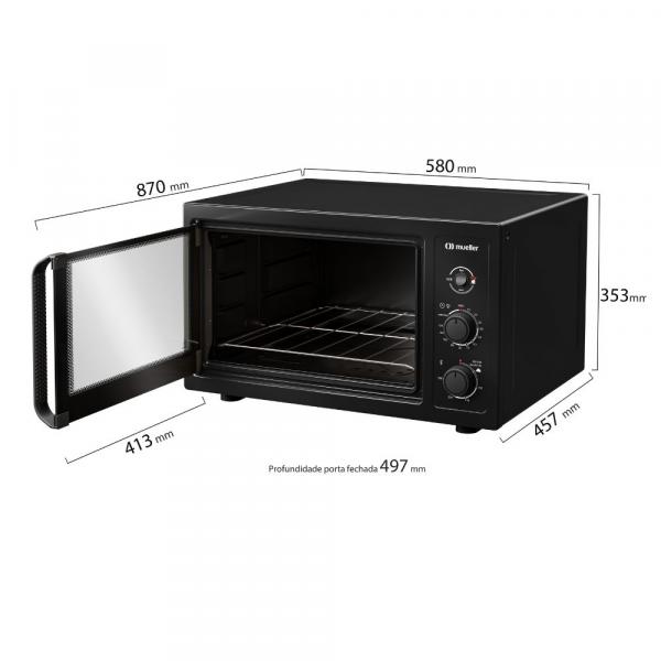 FORNO ELETRICO MUELLER 50L MFB50B - Imagem 5
