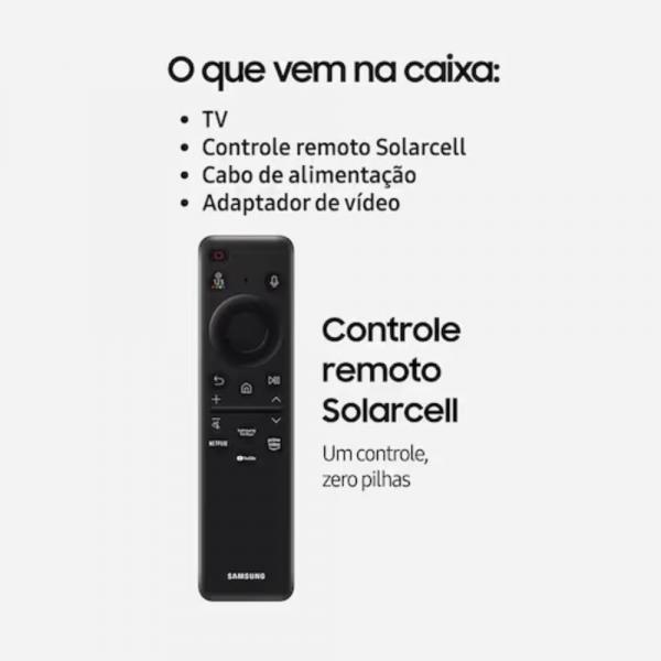 TV 65" SAMSUNG SMART VISION IA QLED ULTRA 4K GAMING QN65Q7FAAGXZD - Imagem 8