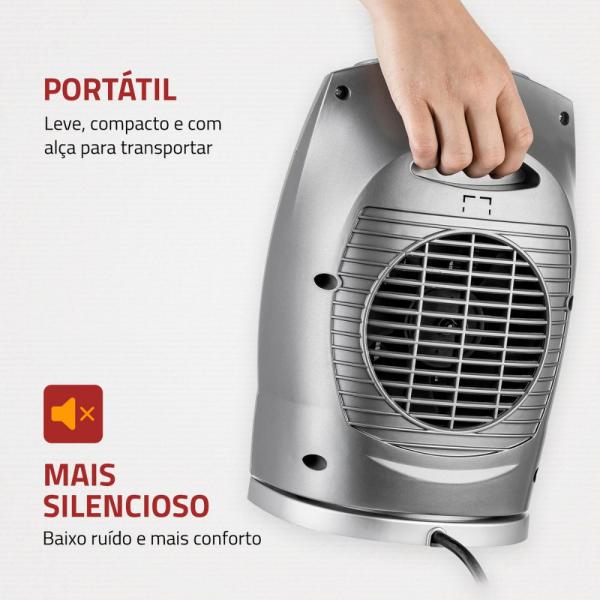 AQUECEDOR MONDIAL A-05 1500W - Imagem 5