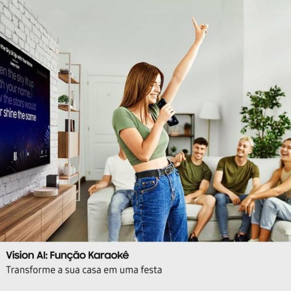 TV 50" SAMSUNG SMART VISION IA QLED ULTRA 4K GAMING QN50Q7FAA - Imagem 7