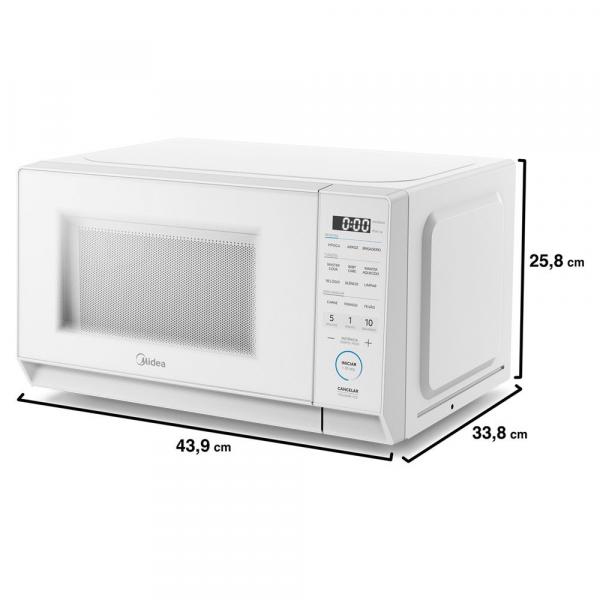 MICRO-ONDAS MIDEA MASTERCOOK MHP20B 20L - Imagem 5