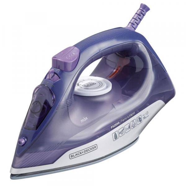 FERRO DE PASSAR A VAPOR BLACK DECKER GLISS FX2550