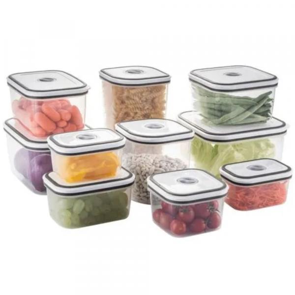POTES HERMETICOS ELECTROLUX PLASTICO RET 10UN - Imagem 2