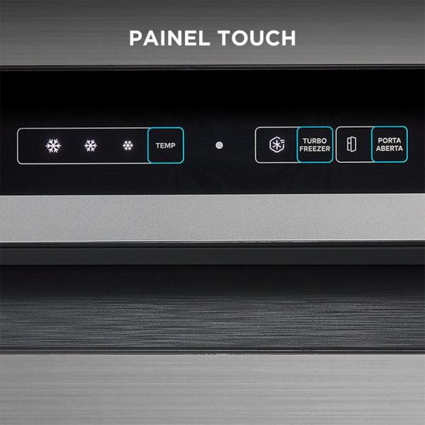 REFRIGERADOR MIDEA F.FREE DUPLEX MD-RT533 INVER 394L - Imagem 4