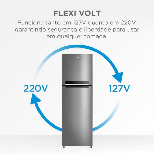 REFRIGERADOR MIDEA F.FREE DUPLEX MD-RT572 INVER BIV 425L - Imagem 4