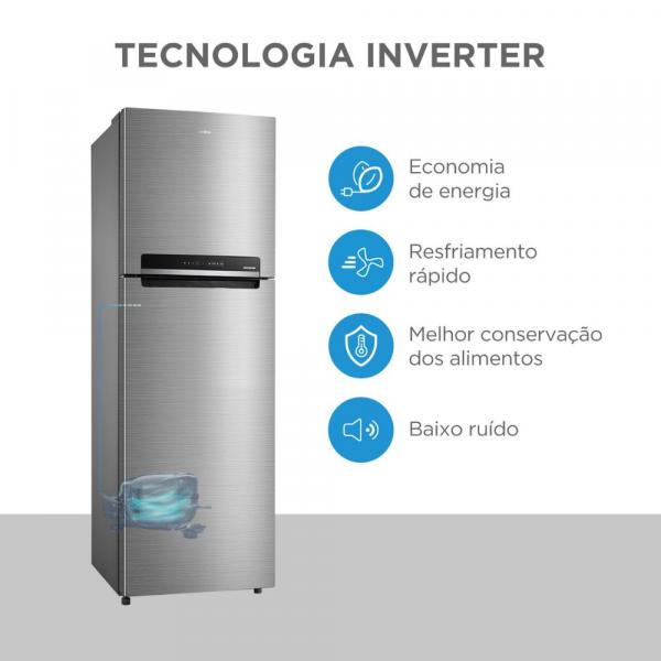 REFRIGERADOR MIDEA F.FREE DUPLEX MD-RT572 INVER BIV 425L - Imagem 5