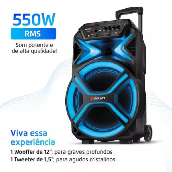 CAIXA DE SOM MONDIAL XSOUND CM-550-L - Imagem 2