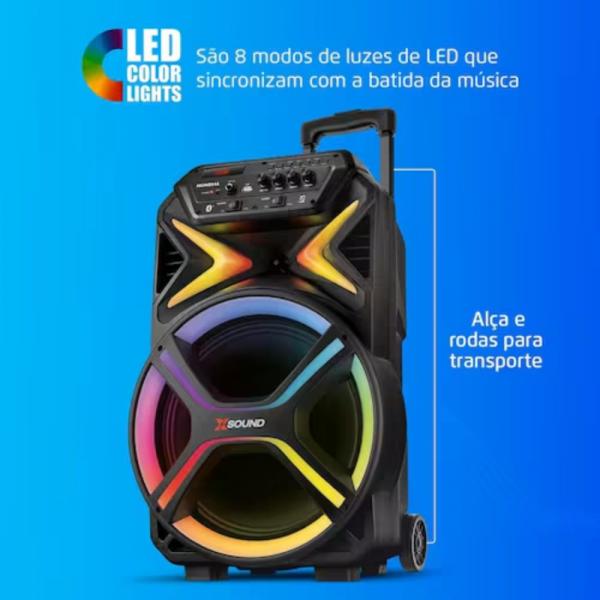 CAIXA DE SOM MONDIAL XSOUND CM-550-L - Imagem 3
